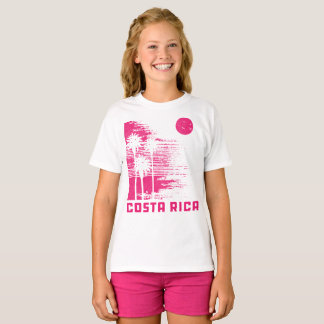 Retro Costa Rica Beach Surfing Wave, Vintage T Shirt