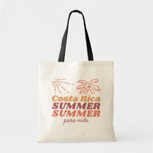 Retro Costa Rica Sommar Souvenir Tygkasse