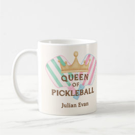 Retro County Klubb Queen of Pickleball Kaffemugg