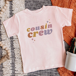 Retro Cousin Crew | Matchande barn T Shirt