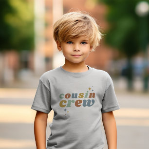 Retro Cousin Crew   Matchande barn T Shirt