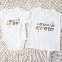 Retro Cousin Crew | Matchande barn