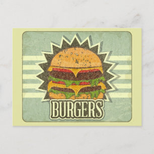 Retro Cover for Fast Food Meny