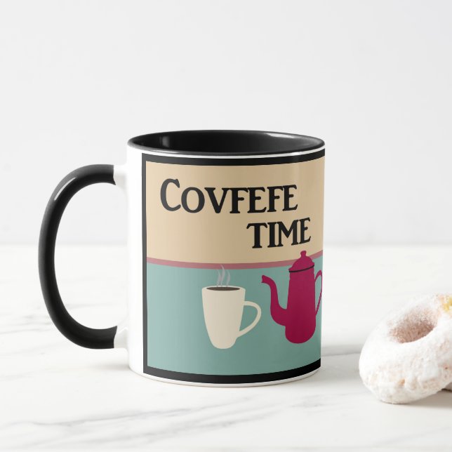 Retro Covfefe Mugg (Med munk)