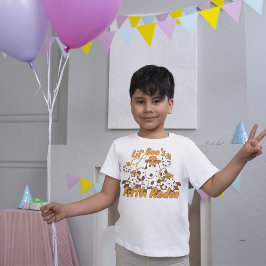 Retro Cowboy Halloween Rutig Mönster Födelsedag T Shirt