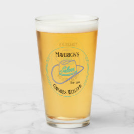 Retro Cowboy Saloon Drinkware Pint Beer Glaskopp