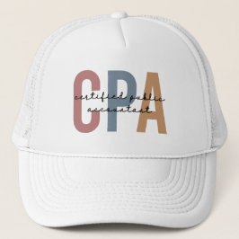 Retro CPA Auktoriserad Public Accountant Keps