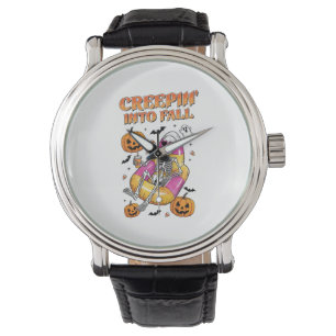 Retro Creepin i Fall Halloween Armbandsur