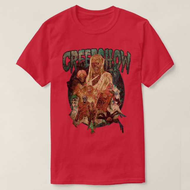 RETRO CREEPSHOW TShir T Shirt (Design framsida)