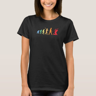 Retro Cricket Evolution För Cricketspelare Eller F T Shirt