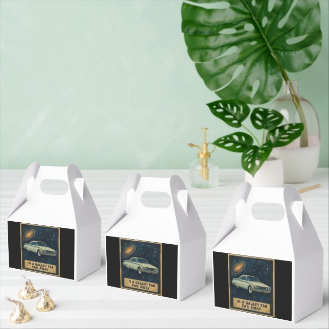 Retro Cruiser i djupet rymden  Presentaskar (Multipel)