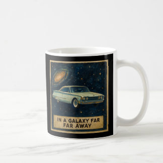 Retro Cruiser in Deep Space  Kaffemugg