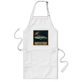 Retro Cruiser in Deep Space Långt Förkläde