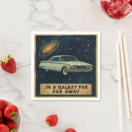 Retro Cruiser in Deep Space Pappersservett