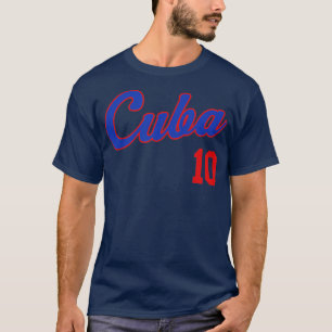 Retro Cuba Baseball Remera Beisbol Cuban Jersey T Shirt
