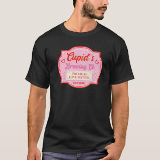 Retro Cupidu2019s Brewing Company Valentineu2019s T Shirt