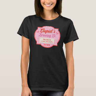 Retro Cupidu2019s Brewing Company Valentineu2019s T Shirt