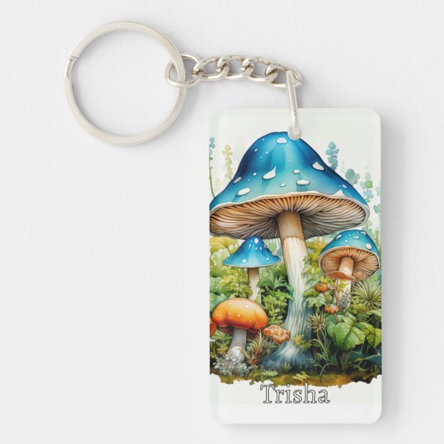 Retro Custom Monogram Psychedelic Mushroom (Framsidan)