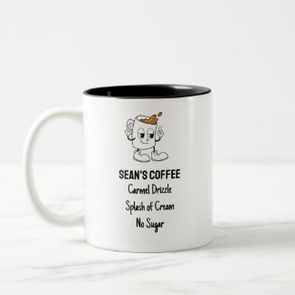 Retro Cute-Anpassningsbar - kaffeordning Mugg