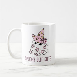 Retro Cute Girly Halloween Ghost Mugg