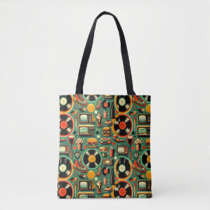 Retro Cuties: Whimsical Pastel Tygkasse