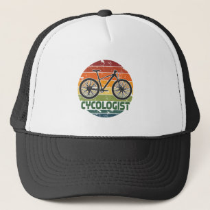 Retro Cycolog Funny Cyclist Mountain Bike Rider Keps
