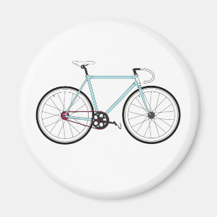 Retro cykel för klassiker magnet