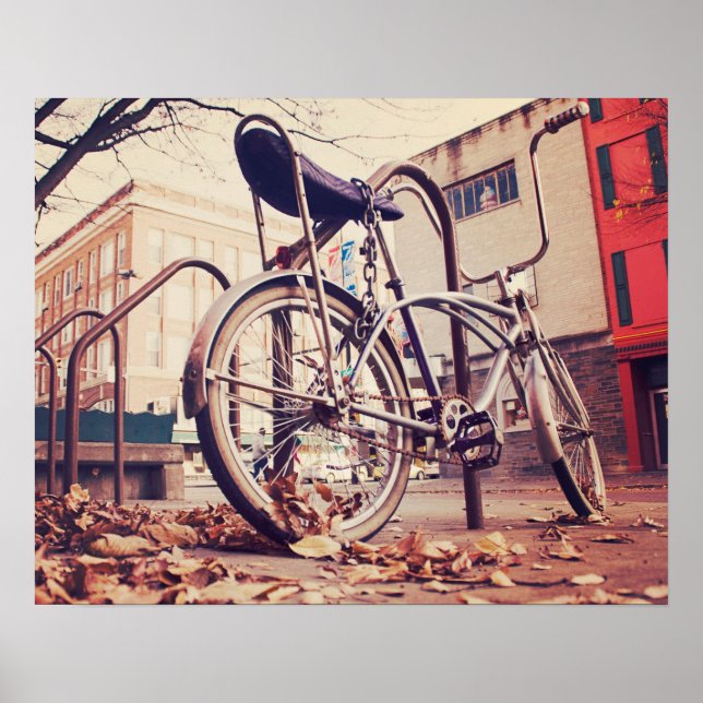 Retro-cykel Poster (Framsidan)