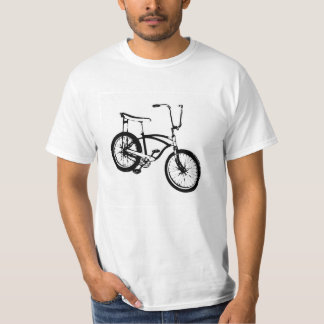 Retro cykel - svart tee shirt