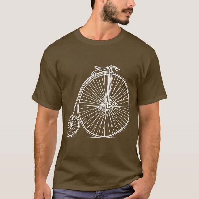retro cykel tee shirt (Framsida)