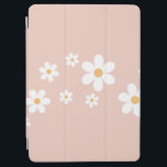 Retro Daisy Dusty Rosa iPad Air Skydd<br><div class="desc">daisy dammig rosa ipad cover.</div>