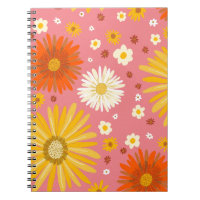 Retro Daisy Flower Mönster