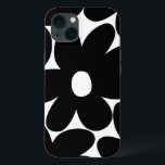 Retro Daisy Flowers in Black & White #1 #blommigt<br><div class="desc">Retro Daisy Flowers in Black & White #1 #blommigt</div>