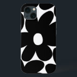 Retro Daisy Flowers in Black & White #1 #blommigt<br><div class="desc">Retro Daisy Flowers in Black & White #1 #blommigt</div>