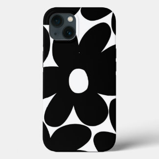Retro Daisy Flowers in Black & White #1 #blommigt