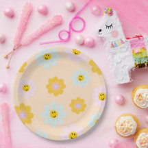 Retro Daisy Papper plåt på födelsedagspressen Anpa