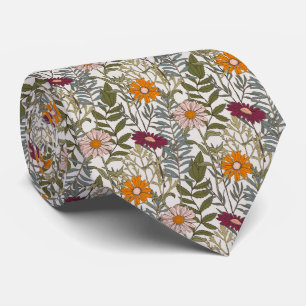 Retro Daisys Flowers Mönster Slips