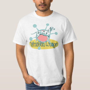 Retro Dalmatian vardagsrum Tee Shirt