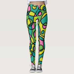 Retro damasker för 80-talThrowback Leggings