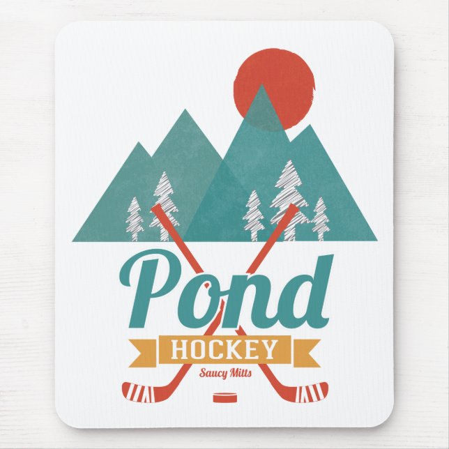 Retro dammhockey musmatta (Framsidan)