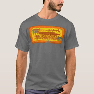 Retro DAMPFLOKOMOTIVE T Shirt