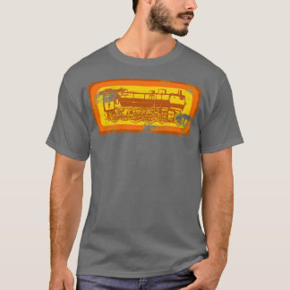 Retro DAMPFLOKOMOTIVE T Shirt