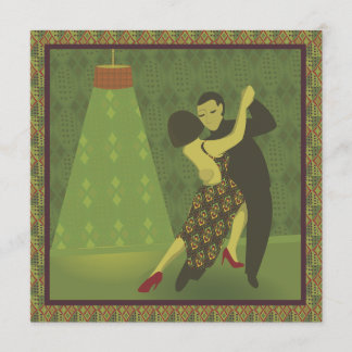 Retro Dance-inbjudan Inbjudningar