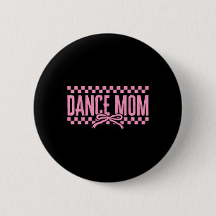 Retro Dance Mamma Coquette Bow Checkad Dance Mamma Knapp