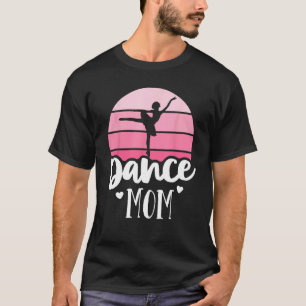 Retro Dance Mamma Vintage Rosa Ballerina Shirt Bal T