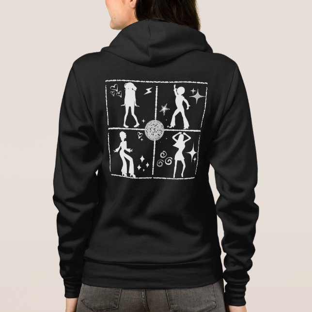 Retro Dance Wall.b T Shirt (Baksida)