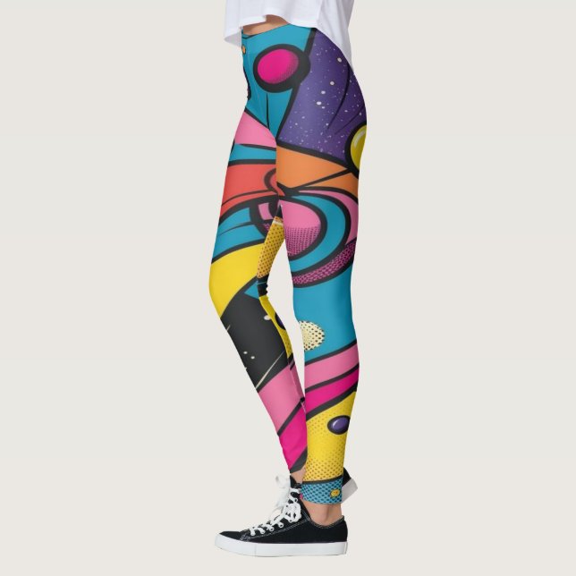 Retro Dancer | Leggings (Vänster)
