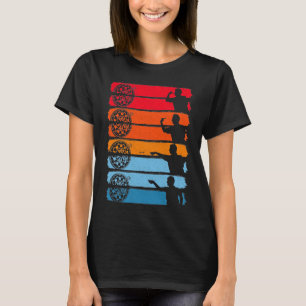 Retro Dart Throwing Dartboard Bullseye Darts T Shirt