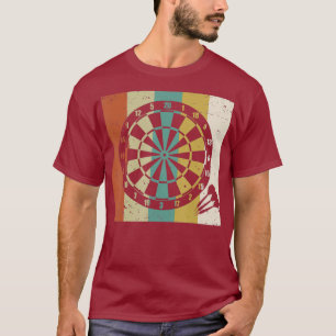 Retro DARTBOARD T Shirt