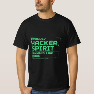 Retro Dator Kommandorad Stolthet T-Shirt